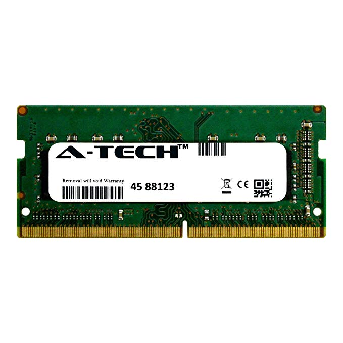 A-Tech 4GB Module 2666Mhz PC4-21300 260-Pin So-Dimm DDR4 1.2v Non ECC 1rx8 Laptop & Notebook Computer Memory Ram Stick (AT4G1D4S2666NS8N12V)