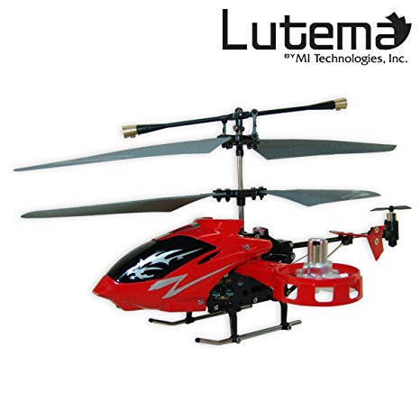 Lutema Avatar Hovercraft 4CH Remote Control Helicopter, Red