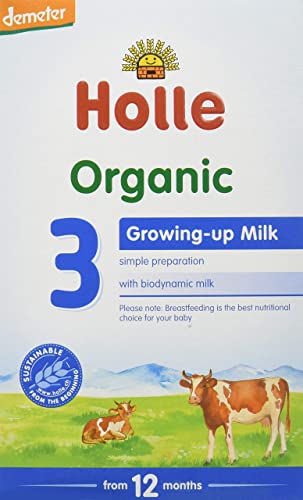 Holle Organic Growing Up Milk 600 g (Pack of 4)