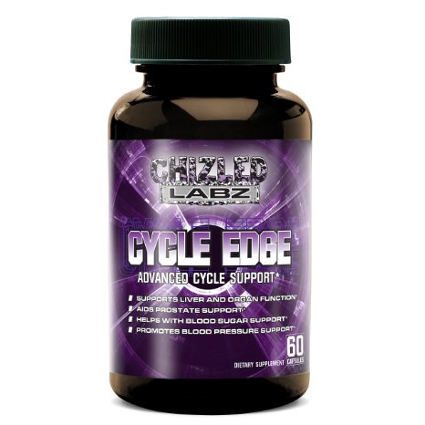 Cycle Support with Advanced Supplement CYCLE EDGE, Assist Liver and Organs, Prostate, Testosterone Blood Sugar and Blood Pressure. Includes Saw Palmetto, Milk Thistle, Hawthorne and More! 30 servings