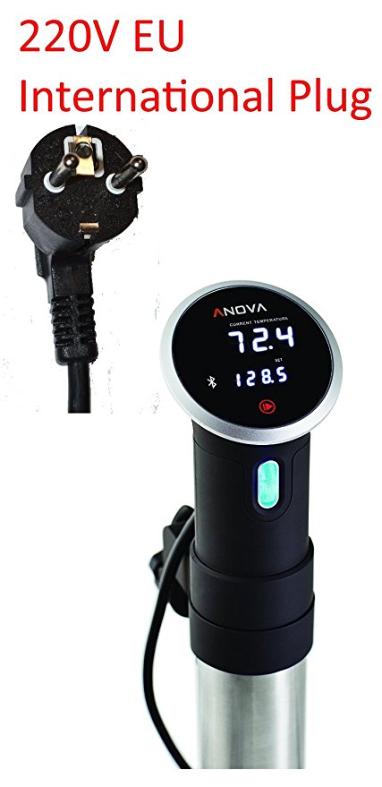 Anova Culinary Precision Cooker/Immersion Circulator (Black) - 220V EU/International Plug