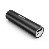 Anker PowerCore mini 3350mAh Lipstick-Sized Portable Charger 3rd Generation Premium Aluminum Power Bank Most Compact External Battery Uses High-Quality Panasonic Cells