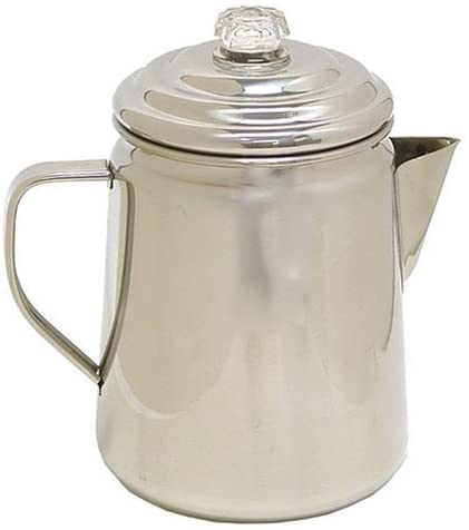 Coleman Stainless Steel Percolator, 12 Cup (Renewed)