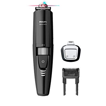 Philips Series 9000 Laser Guided Beard & Stubble Trimmer for Precise Symmetrical Beards - BT9299/13