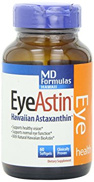 Nutrex Hawaii MD Formulas EyeAstin, 60-v-gels Bottle