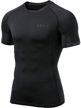 Tesla Mens Cool Dry Compression Baselayer Short Sleeve T Shirts MUB13/MUB23