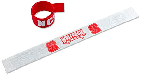 aminco NCAA North Carolina State Wolfpack 2-Pack Slap Bracelet