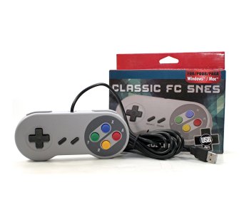 Gtron Retro USB Super Classic Controller For PC/Mac