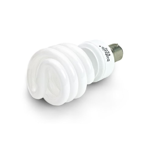 Ecozone Biobulb, Energy-Saving Daylight Bulb, Bayonet Cap B22, 25W Equivalent to 100w, 1750 Lumens, Full Spectrum, Daylight White 6500k, Uses 75% Less Energy. Ideal for suffers of S.A.D