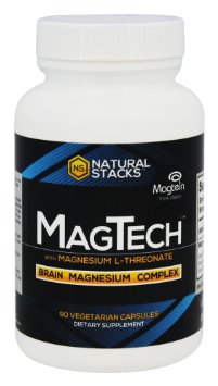 Natural Stacks MAGTECH with Magnesium L-Threonate BRAIN MAGNESIUM COMPLEX