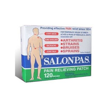 Salonpas Pain Relieving Patch - 120 Patches