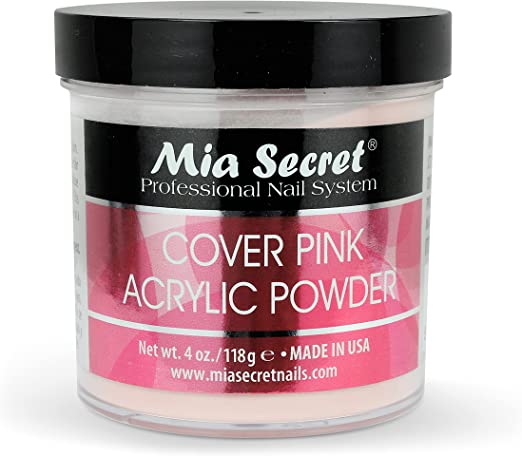 Mia Secret Cover Pink Acrylic Nail Powder 4oz