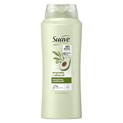 Suave Professionals Smoothing Conditioner, Avocado   Olive Oil, 28 Fl Oz (Pack of 1)