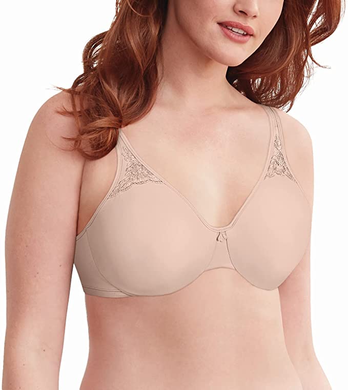 Passion for Comfort Minimizer Bra, Full-Coverage Underwire Bra with Seamless Cups, Everyday Bra, No-Bulge Smoothing