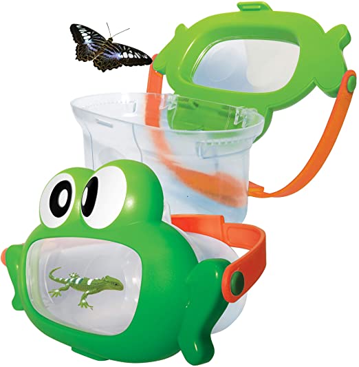 Nature Bound Critter Box Bug Catcher for Kids, Insect Container for Backyard Exploration, for Boy or Girl Toddler Ages 3  , Green