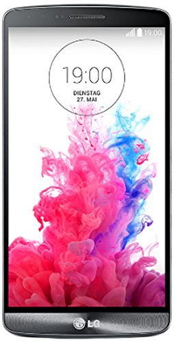LG G3 D855 32GB 4G LTE Unlocked GSM Quad-HD Android Smartphone - Metallic Black - International Version No Warranty