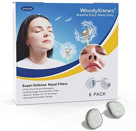 WoodyKnows Super-Defense Nasal Filters