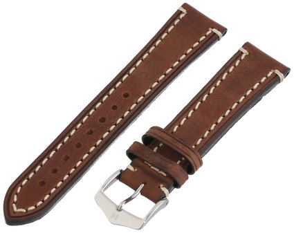 Hirsch 109002-10-20 20 -mm  Genuine Calfskin Watch Strap