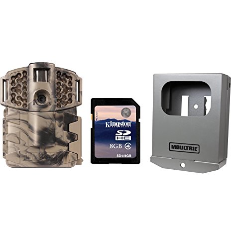 Moultrie Game Spy A-7i No Glow Infrared 7MP Game Camera   Security Box   SD Card