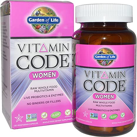 Garden of Life Vitamin Code Women (120 Ultra Zorbe Vegetarian Capsules)