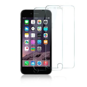 iPhone 6 Screen Protector, 2 pack Smallelectric Premium Tempered Glass Screen Protector for Apple iPhone 6 (4.7 inch) 9H Hardness and Easy Bubble-Free Installation [Lifetime Warranty] with iPhone 6s