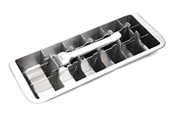 HealthyLifeStyle! Ice Cube Tray, 18 Slot, Stainless Steel