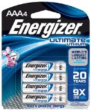 Energizer L92BP-Energizer Ultimate Lithium AAA Battery 4-Pack