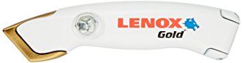 LENOX Tools Gold Quick-Change Fixed Utility Knife (20354SSFK1)