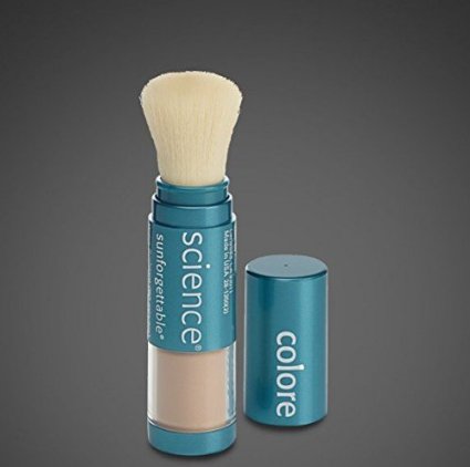 Colorescience Sunforgettable Mineral Powder Brush SPF 50 Matte 021 oz