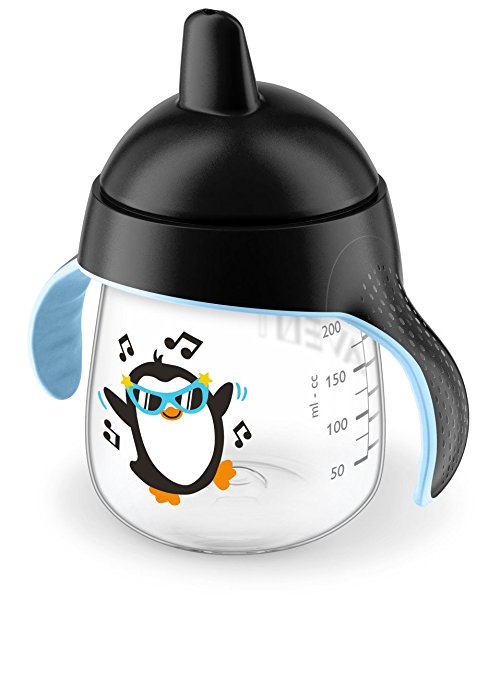 Philips Avent My Penguin Sippy Cup 9oz, Black, 1pk, SCF753/33