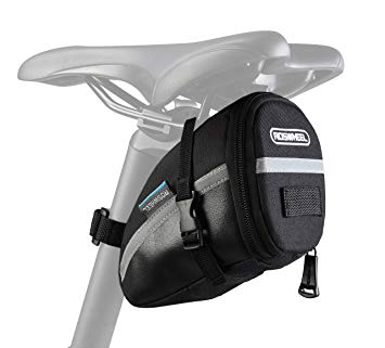 Roswheel Essentials Series Water Resistant Bike Saddle Bag Bicycle Under Seat Pouch for Cycling Accessories