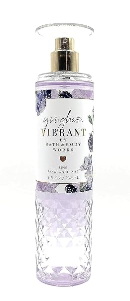 Bath and Body Works Gingham Vibrant Fine Fragrance Mist 8 Ounce Body Spray