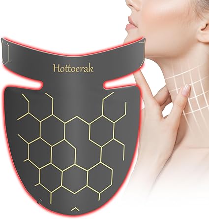 Hottoerak Red Light Therapy for Neck and Decollete, Red Light Therapy & Near Infrared Light Therapy for Body, Suitable for Home Use