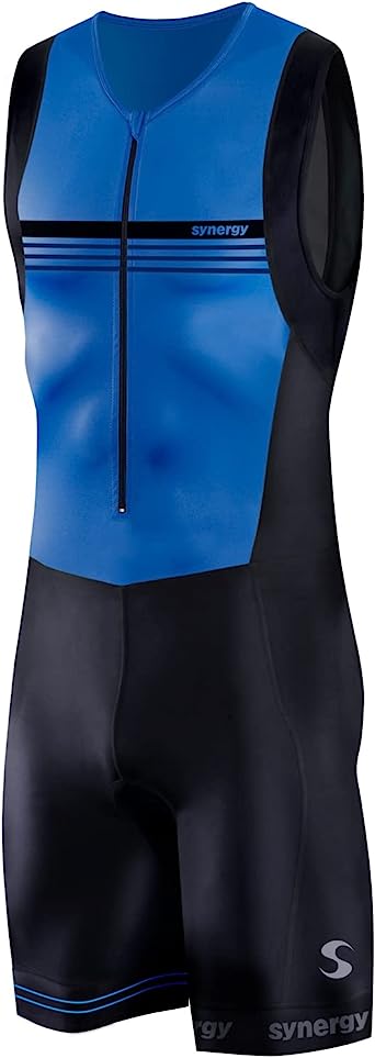Synergy Triathlon Tri Suit - Men's Elite Sleeveless Trisuit