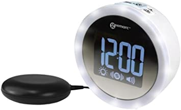 Geemarc Wake n Shake Star- Alarm Clock with Extra Loud Alarm and Powerful Shaker- UK Version