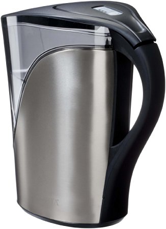 Brita Stainless Steel Water Filter Pitcher 2 Filters