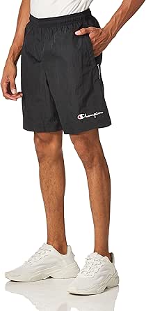 Champion Men's Warm-up Shorts, Nylon Shorts for Men, Gym Shorts for Men, Athletic Shorts, 6"