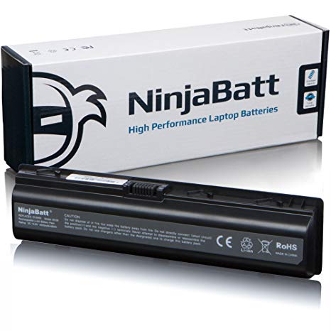 NinjaBatt Laptop Battery for HP HSTNN-LB42 HSTNN-C17C HSTNN-Q21C HSTNN-W20C HSTNN-DB42 HSTNN-IB31 HSTNN-IB46 HSTNN-IB42 HSTNN-W34C HSTNN-OB42 HSTNN-DB46 HSTNN-OB31 HSTNN-Q33C [6 Cells/4400mAh/48wh]