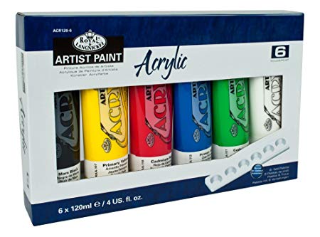 Royal & Langnickel 120ml Acrylic Painting Colour (Pack of 6)