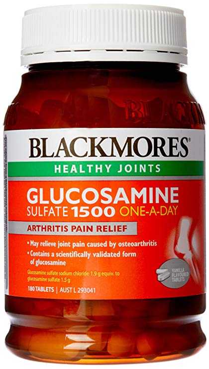 Blackmores Glucosamine Sulfate 1500 One-A-Day (180 Tablets)