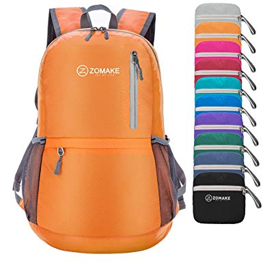 ZOMAKE Ultra Lightweight Travel Backpack - Durable Packable Water Resistant Backpack Small Daypack for Women Men