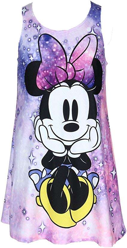Disney Girls Sublimated Dress Minnie Dreaming Multi-Colored