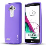 LG G4 Case JampD Drop Protection LG G4 Case Slim Cushion Shock Resistant Protective Premium Jelly Case Slim Case for LG G4 Purple