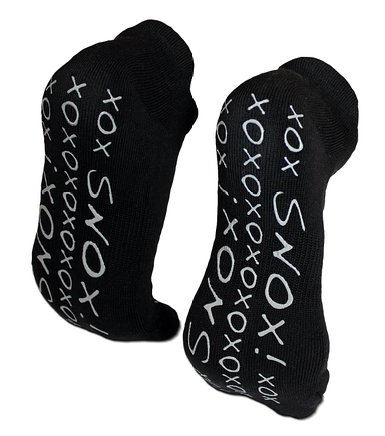 SNOX Non-Slip Non-Skid Grip Socks for Lounging, Travel, Yoga, Barre or Pilates