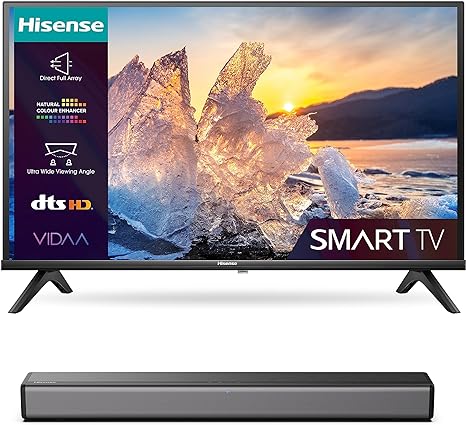 Hisense Smart TV E4K   HS214 with Built-in subwoofer, Dolby Audio