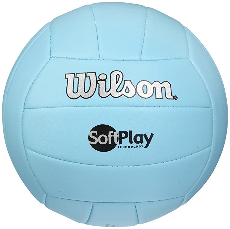 Wilson WTH3501 BLU Soft Play Volleyball-Blue