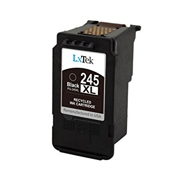 LxTek Remanufactured PG-245XL PG-245 245XL 245 XL Ink Cartridge for Pixma MX492 MG2522 MG2922 MG2920 MG2520 MG2420 MX490 MG2525 2555 with Ink Level Chip(1 Black)