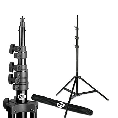 PBL Pro Heavy Duty 8ft Light Stand, Air Cushioned, for Photo or Video