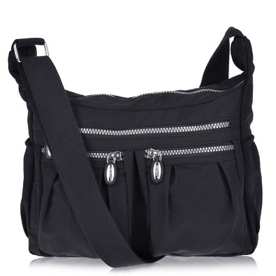 Vbiger Women's Multi Pocket Waterproof Shoulder Bag