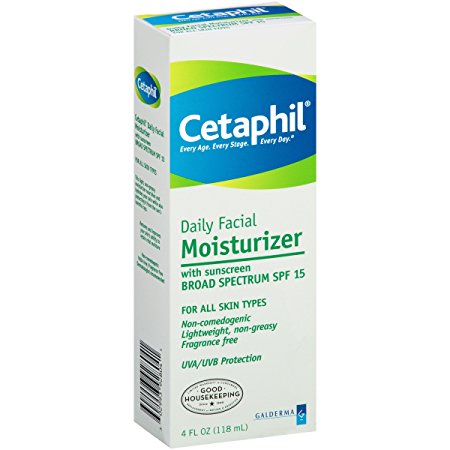 Cetaphil Daily Facial Moisturizer SPF 15 4 oz (Pack of 5)